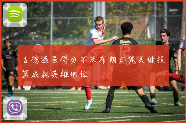 古德温虽得分不及布朗却凭关键投篮成就英雄地位